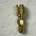 Hvac R32 R454b Refrigerant Brass Adapter 1 4  Female To 1 4  Male For R32 Tanks