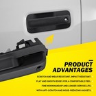 Exterior Door Handle Front Rear Lh Rh For 2015-2020 Ford F-150 Xlt Black Pack 4
