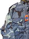 New Rare Corinth Blue Urban Camo Made In Usa M-65 Field Jacket M L