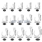 30pcs Inline Single Hooks Heavy Duty Replacement Fishing Hook For Lures Bait