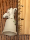 Thimble Bisque Snowy Owl On Tree
