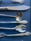 Large Lot Of Assorted Antique And Vintage 925 Sterling Silver Serving Flatware