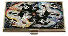Mother Of Pearl Pocket Business Card Id Card Holder Credit Box Case Wallet Gift