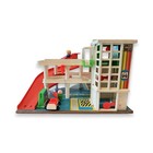 1980s Fisher Price Little People Parking Garage Playset  2504 