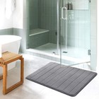 Flamingo P Memory Foam Bath Mat Rug Soft Non Slip Absorbent Bathroom Mats