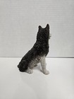 Vintage Castagna Husky Dog Black   White Figurine 1988 5 5   Mint