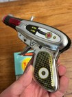 Vintage Tin Friction Sparking Pistol Ray Gun Toy Mf 116 Space Gun W  Box