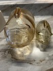 Anchor Hocking  Bundle Of 2 Piggy Bank