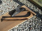 Wwi  Pre Ww1 French Army Lebel Rifle Bayonet Leather Belt Frog With Long Strap