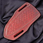 Genuine Leather Sheath Hand Crafted Belt Holster Cover For Fixed Blade Knife1363