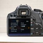 Canon Eos Rebel T1i 15mp Dslr Camera Body  good tested  Shutter 13 686 W 2gb Sd