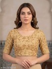 2 Stretchable Blouse For Women Crop Top Saree Choli Readymade Blouse Floral