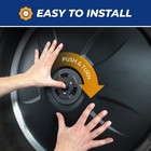 Torque 22 5  Aerodynamic Aero Wheel Covers Axle Cover Caps Kit For Semi Truck