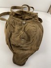 Vintage Canvas Camping Utility Pouch Bag Khaki Wwii Era Boy Scout Style 