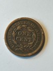 1851 Braided Hair Large Cent F