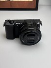 95 new Sony Alpha A5100 24mp Mirrorless W 16-50mm Lens Digital Camera Black