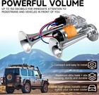 Train Horn For Truck Universal Horns 150db Super Loud Air Trumpets With