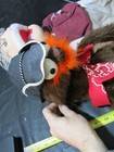Sunny   Co  Puppet Grampa Golfer  With Embraceables Brown Monster Large Puppets