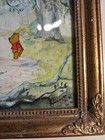Disney Winnie The Pooh Original Production Cel   Background 1970s Framed