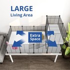 Guinea Pig Cage indoor Habitat Cage With Waterproof Plastic Bottom playpen Fo   