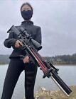 Powerful Slingshot Rifle Semi Automatic Heavy Duty Slingshot For Outdoor Hunting