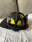 Vintage Morning Pride Ben Franklin 2 Firefighter Helmet  Belvidere Fire Dept