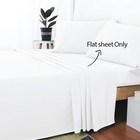 Cotton Cal King Flat Sheet Only 600 Thread Count 100  Egyptian Cotton Top She