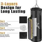 Heavy Punching Bag Set With Ceiling Hook Steel Chain Hanging Heavy Bag Muay Thai