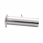 304 Stainless Steel Oval Head Semi Tubular Rivets M2 M2 5 M3 M4