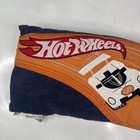 Pottery Barn Kids Hot Wheels Decorative Lumbar Pillow Navy Blue Orange Racing