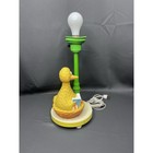 Vtg Working Sesame Street Big Bird Table Lamp 1970s 1980s Nursery Lamp 
