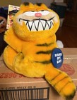 Vintage Garfield Stuck On You Plush Dakin 1981 Window Hanger With Tag   Pin Nos