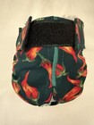 Female Dog Puppy Pet Diaper Washable Pant Sanitary Underwear Green Chilis Xxs