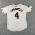 Houston Astros Jersey Youth Medium Springer 4 Mlb Baseball World Series 2017