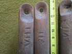 4 -7 Lb Vintage Antique Cast Iron Window Sash Weights They Weigh 28 Lbs 7 3 Ozs