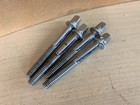 Ludwig Lot Of 4x 1 75-inch Tension Rod Snare Drum Rack Tom Parts 70s Vtg Chrome