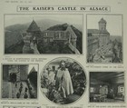  Kaisers Castle In Alsace Hohkonigsburg Schlettstadt 1908 1 Page Photo Article