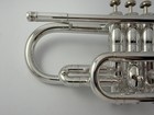 Cornet 1948 Olds Ambassador Sn 34xxx - Early La- Silver Plated Cornet   Case