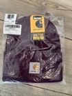 Nwt Carhartt One Size Youth Knit Cuffed Stocking Hat Ah8990 Plum Caspia   Purple