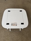 Glider Motion White Wood Nursery Ottoman Footstool Baby Rocker Gliding Stool 