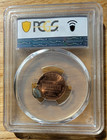 200x Lincoln Cent Mint Error Cool Double Strike 90   Off Center Pcgs Ms 66 Red