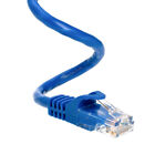 Cat5 Ethernet Patch Cable Rj-45 Internet Cord Blue 25ft- 200ft Multi-pack Lot