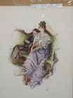 Harrison Fisher The Night Of Love 1907 Art Nouveau Vintage Print