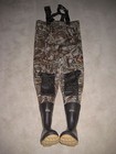 4mm Titanium Max-4 Camo Fishing hunting Neoprene Wader Lug Boots Sz 12 Regular 