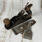 Vintage Stanley Bailey No  4 Bench Plane Woodworking Hand Tool Usa 2    Blade