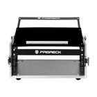 Proreck 4u Plywood Road Case 10u Slant Mixer Top 20  Depth Dj Rack Mount Audio