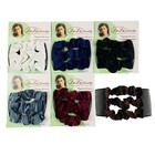 New Magic Comb Stretch Velvet Hair Head Comb Double Clips Women Gift  