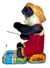 Vintage 1950s Alps Cragstan Fishing Polar Bear Lighted Moving Battery Operated