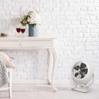 Vornado Vfan Vintage Air Circulator Fan 3-speed Metal Desktop Table Retro White