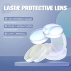 Dmk 100pcs Laser Protective Windows Lens 18 2  For Sup Relfar Qilin Laser Weldin